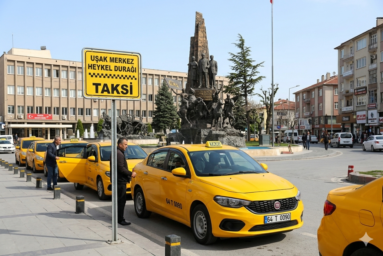Uşak Heykel Taksi Hizmetleri